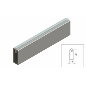 Barra colgar rectangular 2000mm