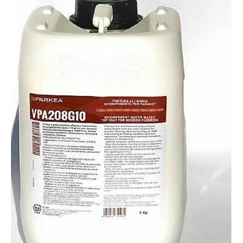 Barniz base agua para parquet + catalizador