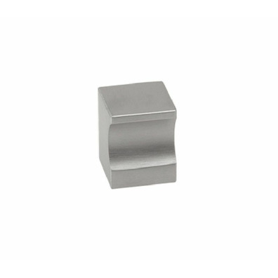 Pomo 664 inox 18x18x25mm cuadrado