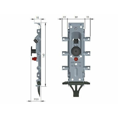 Colgador Libra H2 reversible 75 kg