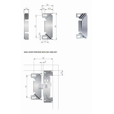 Sistema antivuelco SH1 (para muebles con trasera)