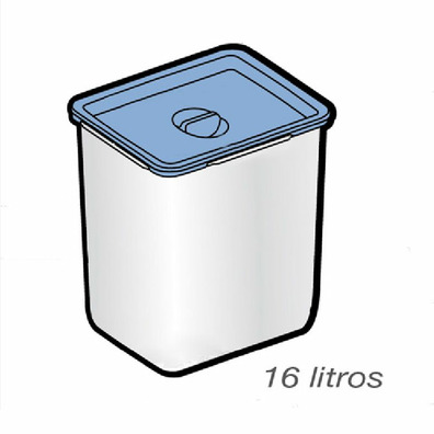 Cubo basura 16 litros para kit