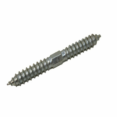 Tornillo balaustre 8x100mm doble rosca