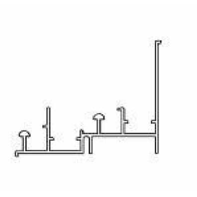 Carril superior SPACE AIR 36 metro lineal