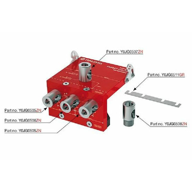 Plantilla Target J10/12 para panel 16-19 mm