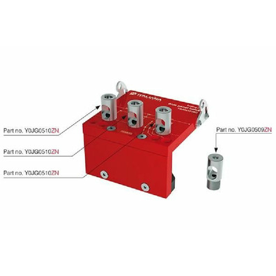 Plantilla Target J10/12 parte plana panel 5-8 mm