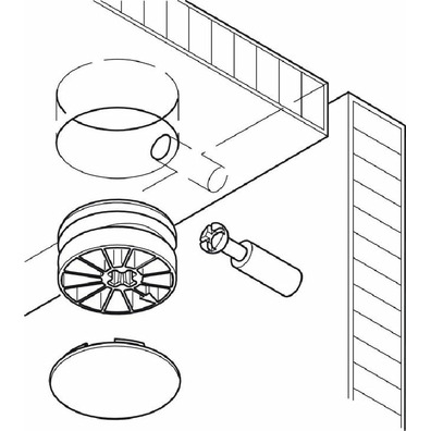 Perno de unión, Häfele Maxifix S35, con rosca M6