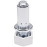 Nivelador ensamblado para muebles M6 x 17 mm blanco