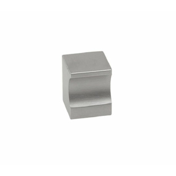 Pomo 664 inox 18x18x25mm cuadrado