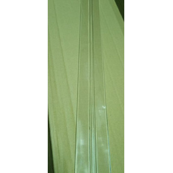 Perfil divisor transparente 600x55mm