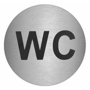 placa señalizacion "W.C."