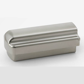 Tapa Bisagra acodada SALICE LAPIS lado lateral Acero Inox