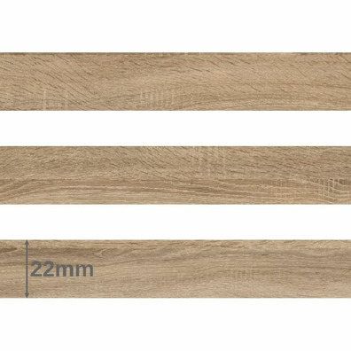 Canto PVC 0.8mm CAMBRIAN OAK SEGA 22mm metro linea