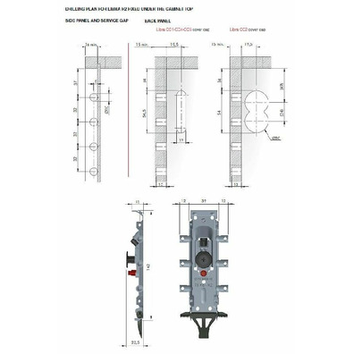 Colgador Libra H2 reversible 75 kg