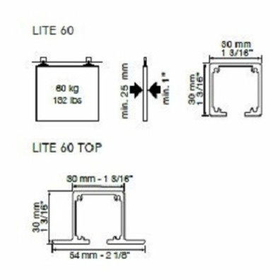 Guía corred KLEIN LITE TOP 60k fals tech 6000m alu