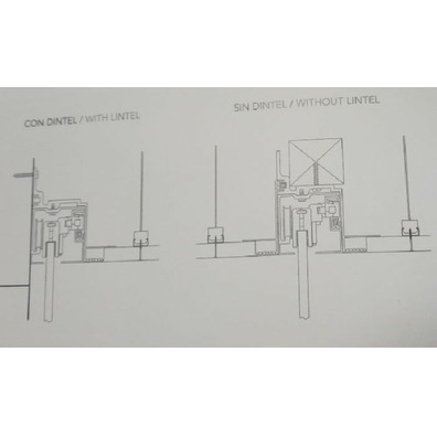 Guía KLEIN Rollglass 100/150 falso techo 6000mm