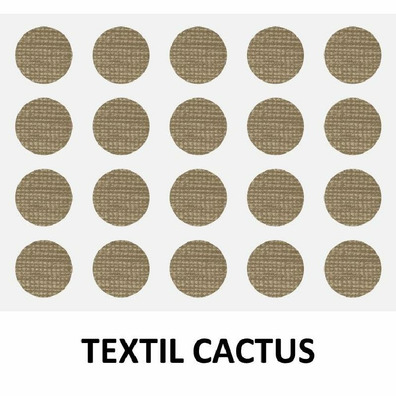 Tapón adhesivo para tornillo ø13mm textil cactus