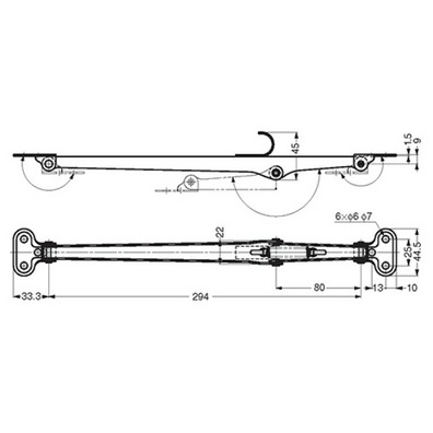 Elevador de muelle con fijador 6 kg INOX 304