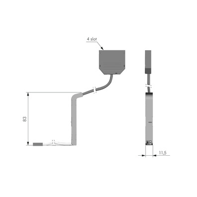 Sensor LED para sistema de apertura KIARO