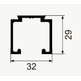 Guia puerta corredera 4m mod. 5000 80-120kg.