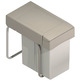 Cubo basura ecológico color Beige 300 mm